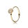 PANDORA Glänzendes Tröpfchen Ring 585er Gelbgold