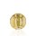 Wechselschließe Kugel Sternenhimmel poliert 925/- Sterlingsilber vergoldet 12 mm