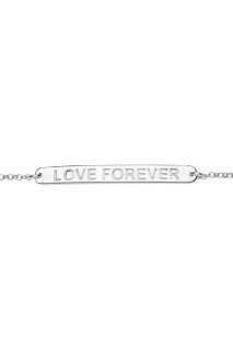 Silver Trends Identitätsarmband "Love forever"