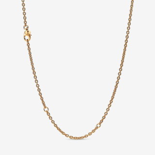 PANDORA 14k gold plattiert Halskette 60 cm