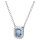 Swarovski Halskette Millenium Dancing silber/blau