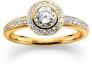 VIVENTY Ring vergoldet mit Zirkonia festlich elegant W58