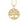 TRAUMWERK Halskette Lebensbaum 925/- Sterlingsilber vergoldet
