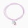 Engelsrufer Herzengel Nylon-Armband lila mit buntem Einhorn