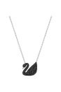 Swarovski Halskette Iconic Swan schwarz
