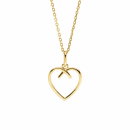 NANA KAY GOLD Halskette mit Herz-Anhänger 375/- GG