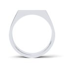TRAUMWERK Ring rechteckig 925/- polierte Platte...