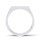 TRAUMWERK Ring rechteckig 925/- polierte Platte gravierbar W62