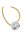 Brillant-Halskette 585/- Bicolor 0,20 ct