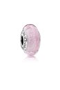 PANDORA Murano-Glas Pink Shimmer Glass